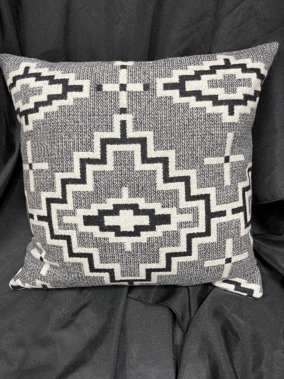 Aztec Cream 18x18 Down Filled Pillow 