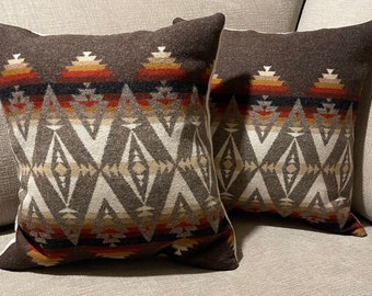 S’more Campfire Pillow with Down insert