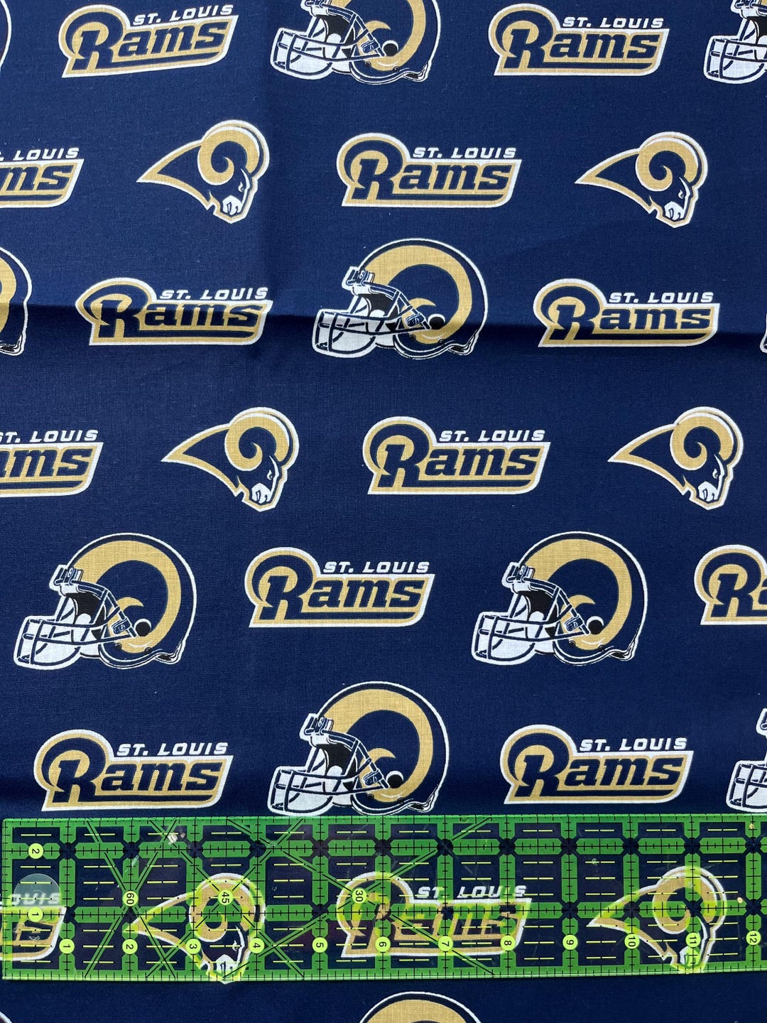 St. Louis Rams -- SHIPS in 1-2 Business Days -- *discontinued Fabric ...