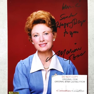 Marion Ross Hand Signed Autograph 8x10 Photo COA Happy Days