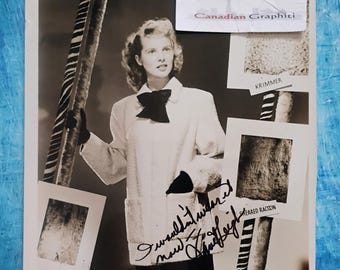 ジャネット・リー直筆サイン入り8x10写真 JSA COA - Etsy 日本