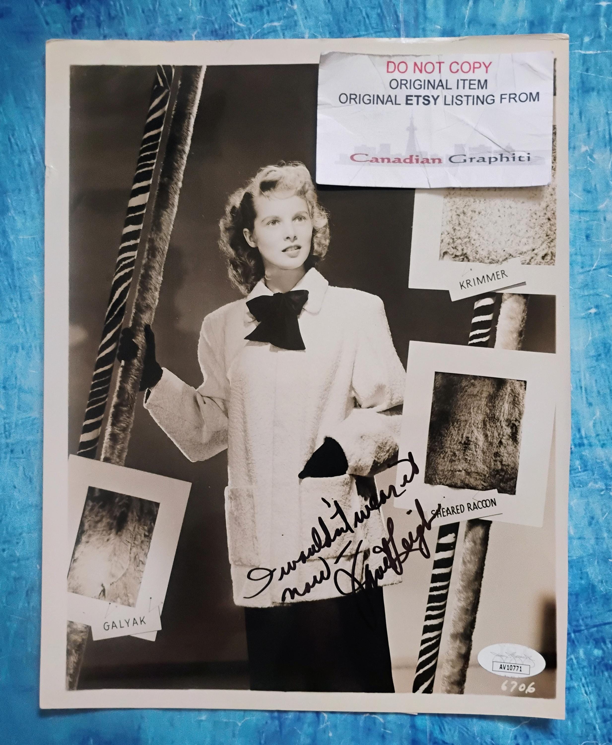 ジャネット・リー直筆サイン入り8x10写真 JSA COA - Etsy 日本