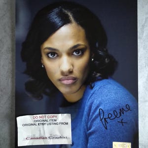 Freema Agyeman Hand Signed Autograph 8x10 Photo COA