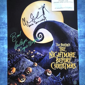 Chris Sarandon & Ken Page Hand Signed Autograph 11x14 Photo COA
