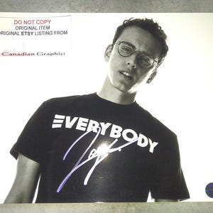 Logic Hand Signed Autograph 8x10 Photo COA