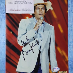 George Strait Hand Signed Autograph 8x10 Photo PSA COA