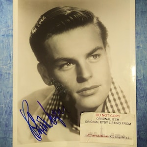 Robert Wagner Hand Signed Autograph 8x10 Photo JSA COA