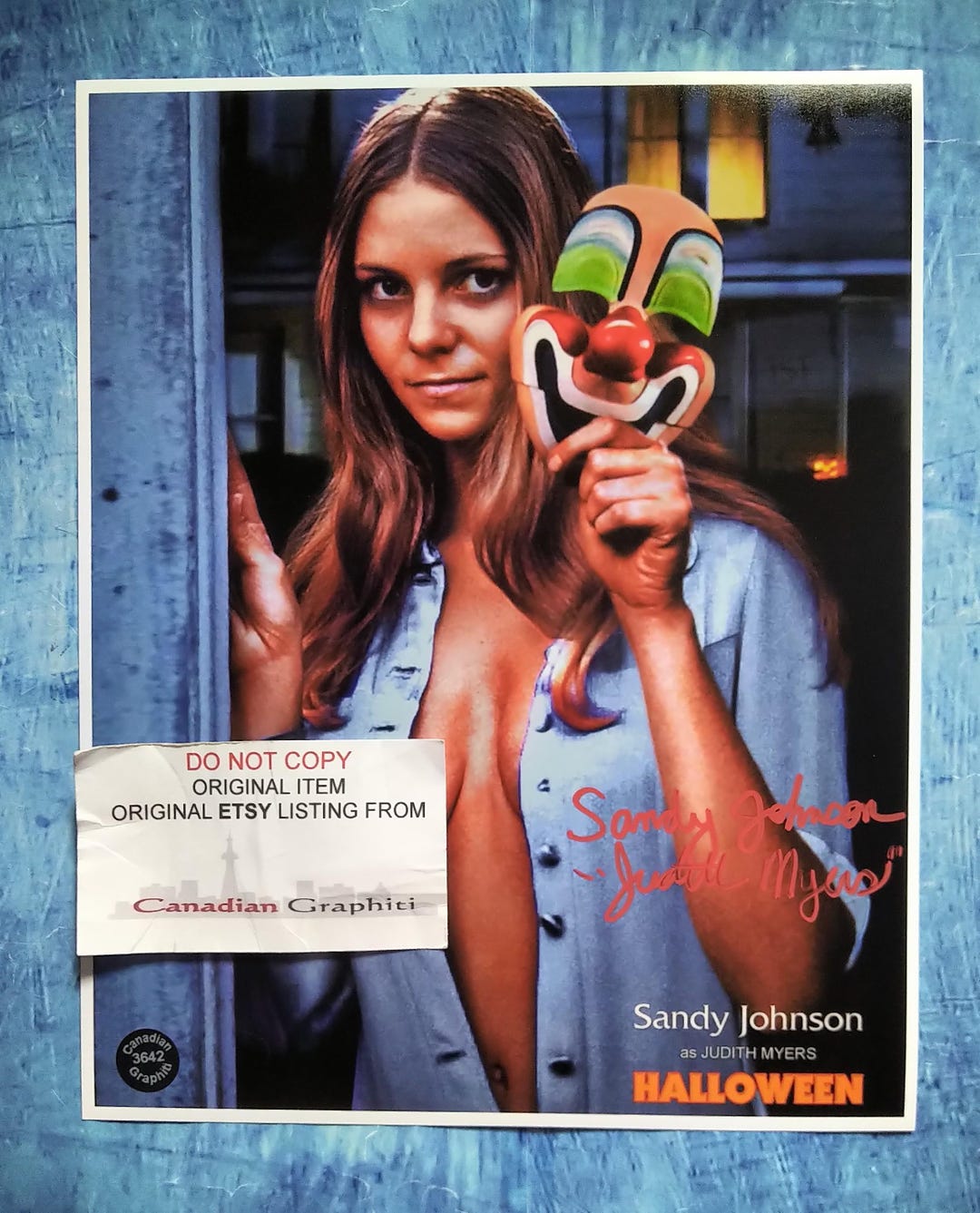 Sandy Johnson Handsigniertes Autogramm 8x10 Foto COA Halloween - Etsy  Österreich, image size:1080x1337