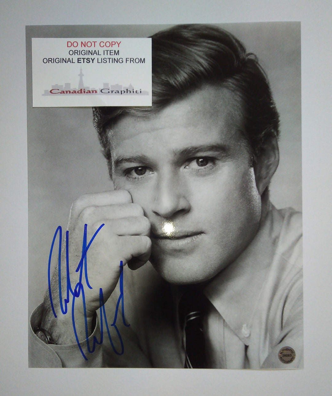 Robert Reed Autograph Example Robert Redford Hand Signed Autograph 8x10 Photo COA - Etsy