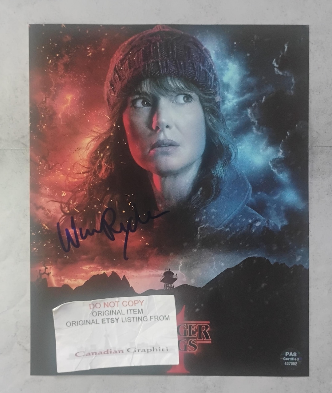 Ryder Hand Winona Ryder Hand Signed Autograph 8x10 Photo COA - Etsy Australia