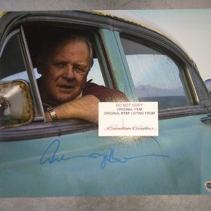 Anthony Hopkins Hand Signed Autograph 11x14 Photo SWAU COA