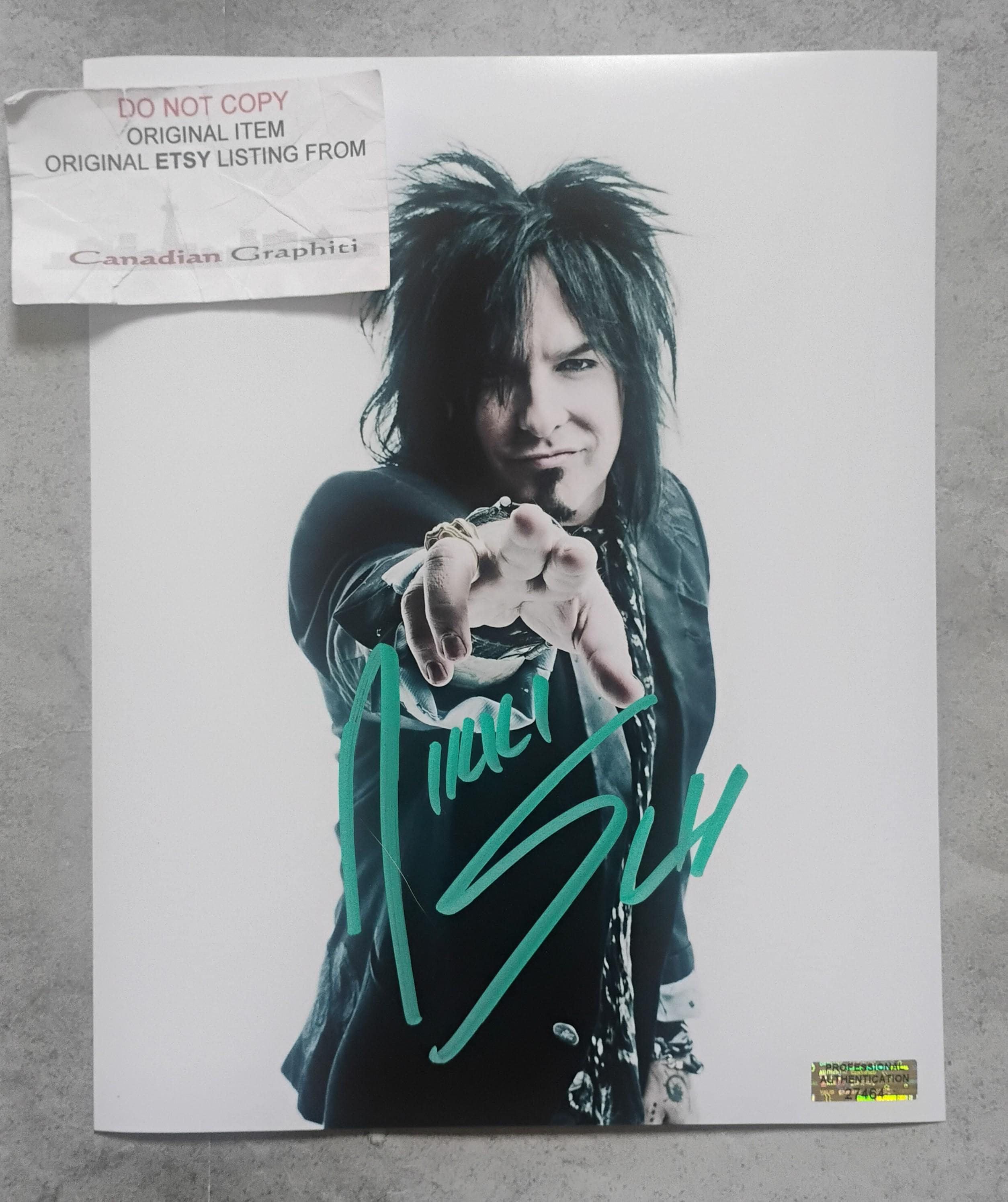 Nikki sixx - Etsy 日本