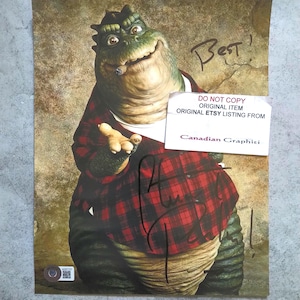 Stuart Pankin Hand Signed Autograph 8x10 Photo BAS COA Dinosaurs