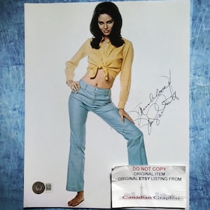 Jaclyn Smith Hand Signed Autograph 8x10 Promo Photo COA
