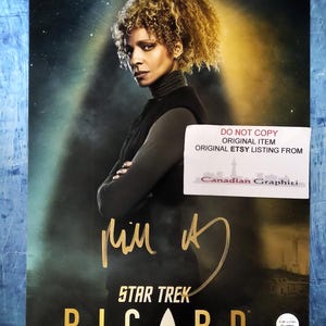 Michelle Hurd Hand Signed Autograph 8x10 Photo COA Star Trek