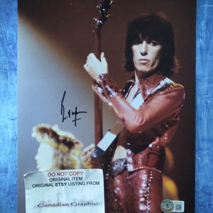 Bill Wyman Hand Signed Autograph 8x10 Photo BAS COA