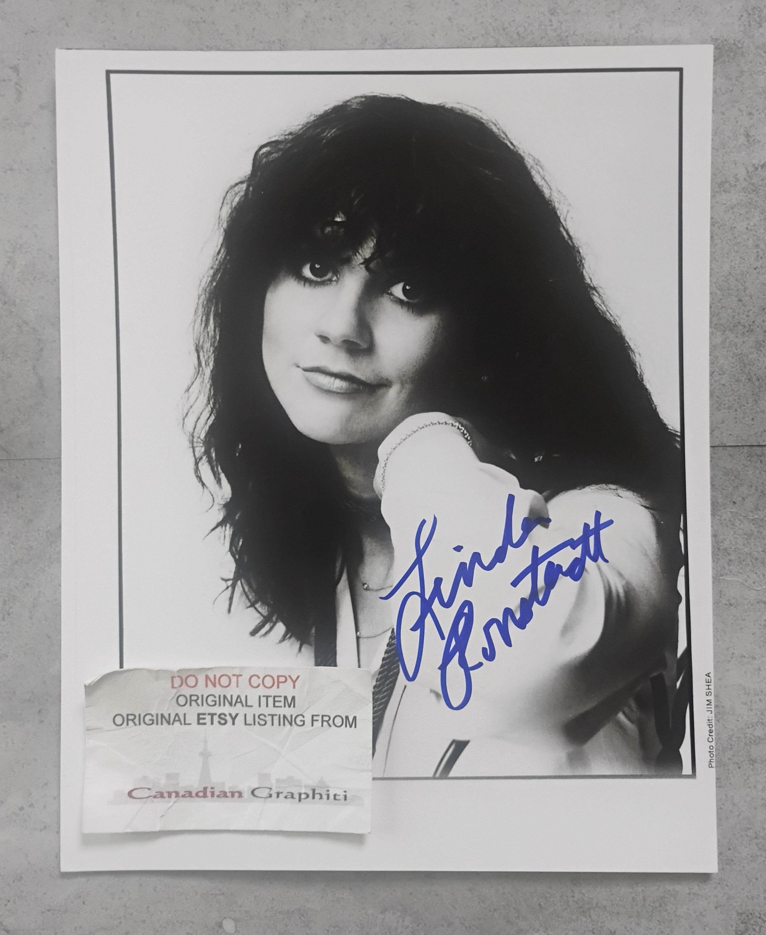 Linda Ronstadt Autograph - Etsy