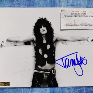 Tommy Lee Hand Signed Autograph 8x10 Photo COA Motley Crue