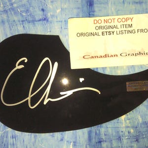 Emmylou Harris Hand Signed Autograph Guitar Pick Guard COA