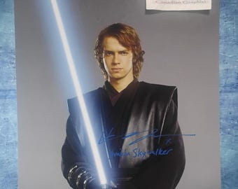 イアン・マクダーミドサイン入り色紙(スター・ウォーズ皇帝) イアン・マクダーミド直筆サイン入り8x10写真 COA スター・ウォーズ