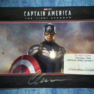 2018 UD Upper Deck Marvel 10 Years Chris Evans Captain