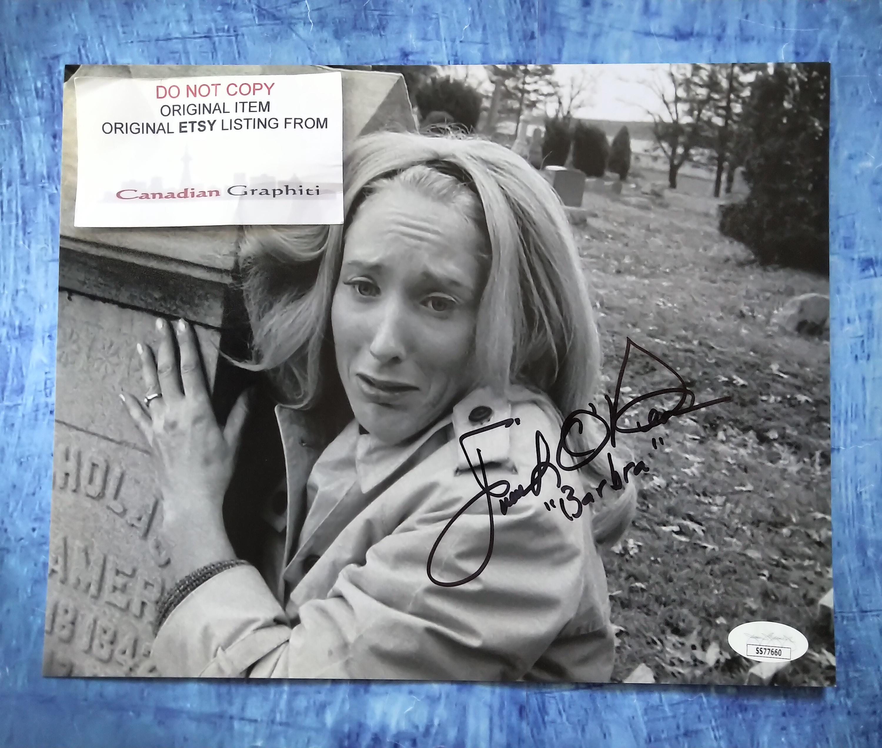 Judith O'dea Hand Signed Autograph 8x10 Photo JSA COA Night of the