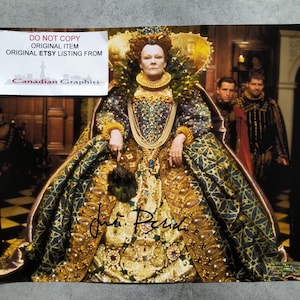 Judi Dench Hand Signed Autograph 8x10 Photo COA