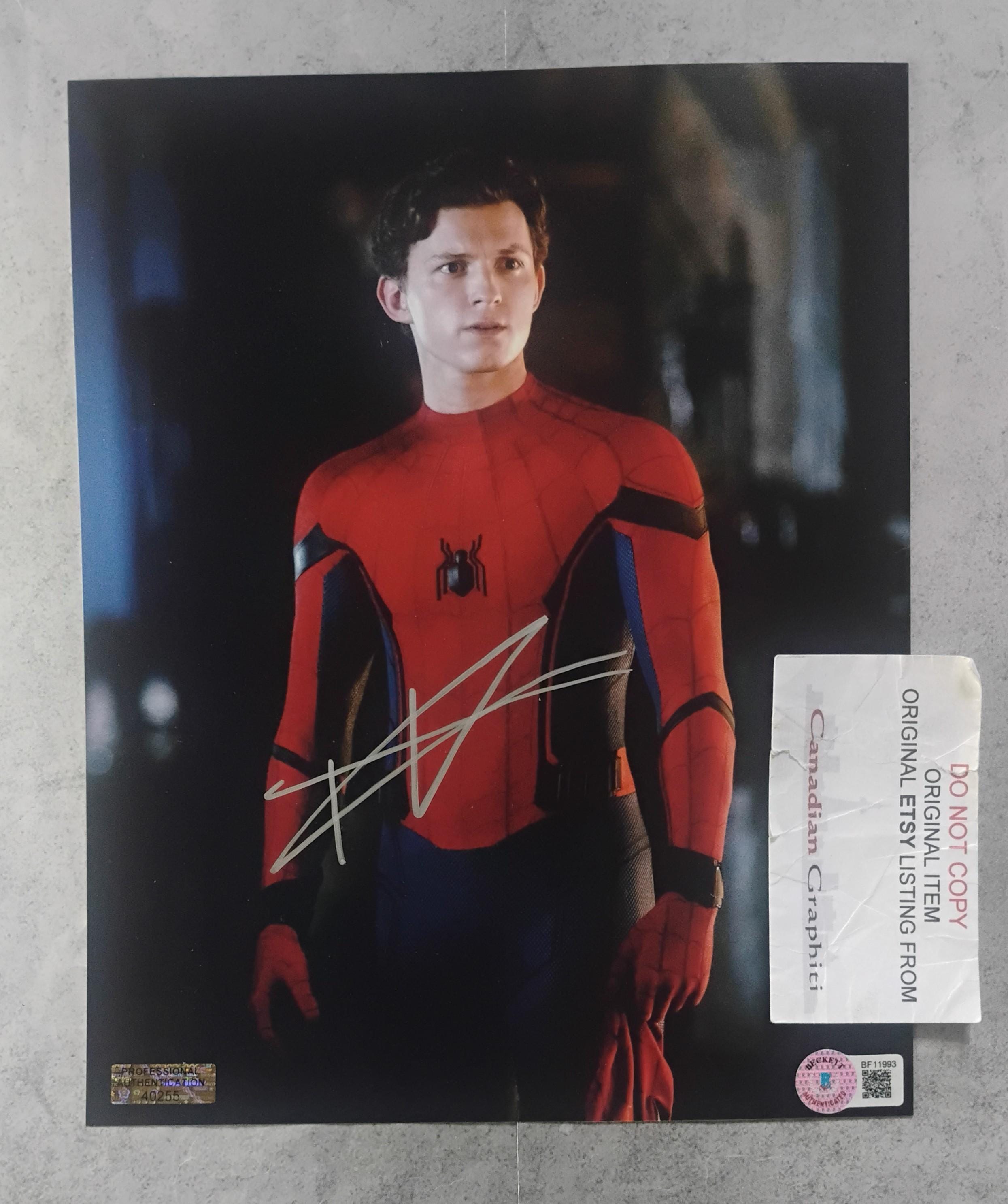 Tom holland autograph - Etsy 日本