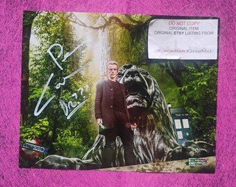 Peter Capaldi Hand Signed Autograph 8x10 Photo COA Doctor Who