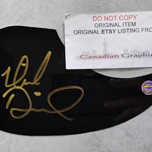 Neil Diamond Hand Signed Autograph Guitar Pick Guard COA