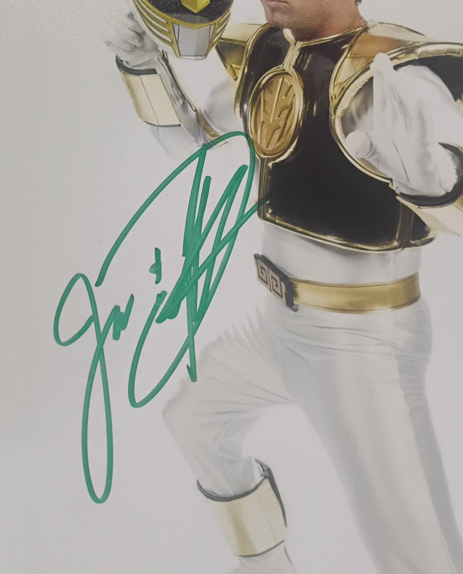 Jason David Frank Hand Signed Autograph 8x10 Photo BAS COA Power ...