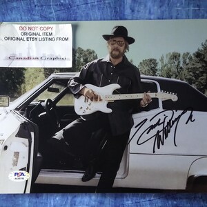 Hank Williams Jr Hand Signed Autograph 8x10 Photo PSA COA