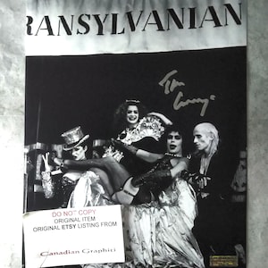 Tim Curry Hand Signed Autograph 8x10 Photo COA