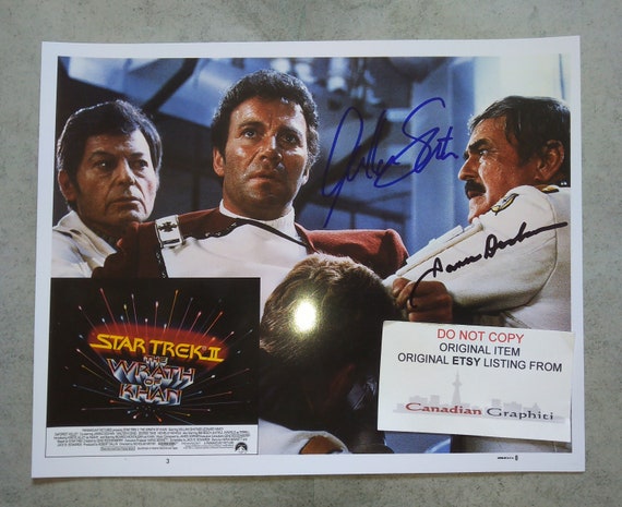 STAR TREK スタートレック 直筆サインフォト ウィリアム・シャトナー