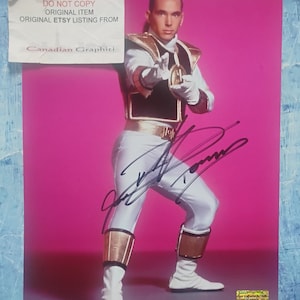 Jason David Frank Autograph - Etsy