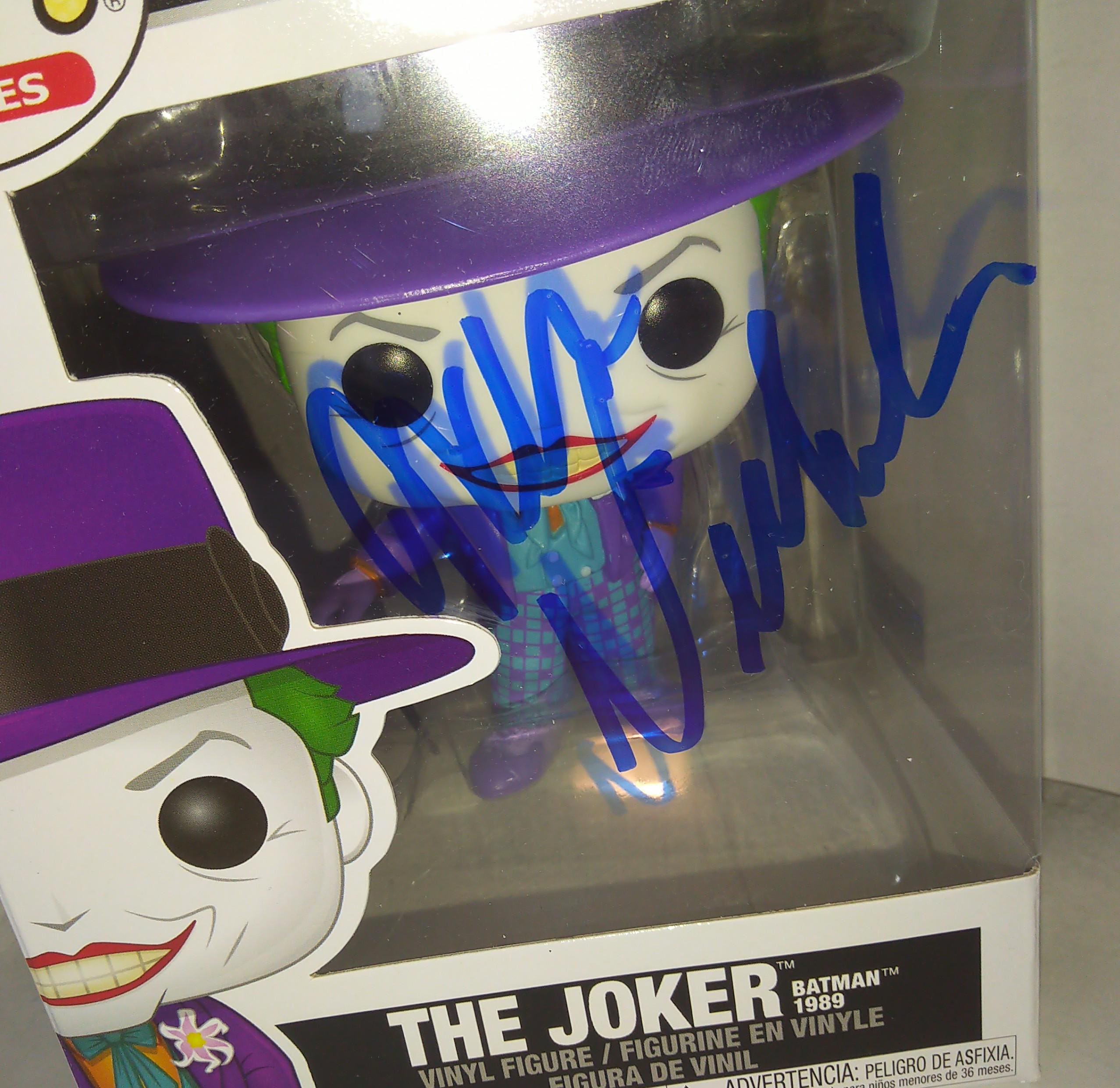Jack Nicholson Hand Signed Autograph Joker Funko Pop COA - Etsy