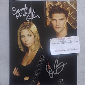 Sarah Michelle Gellar Signed - Etsy