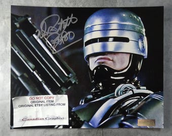 ピーター・ウェラー直筆サイン入りロボコップカード（証明書付き