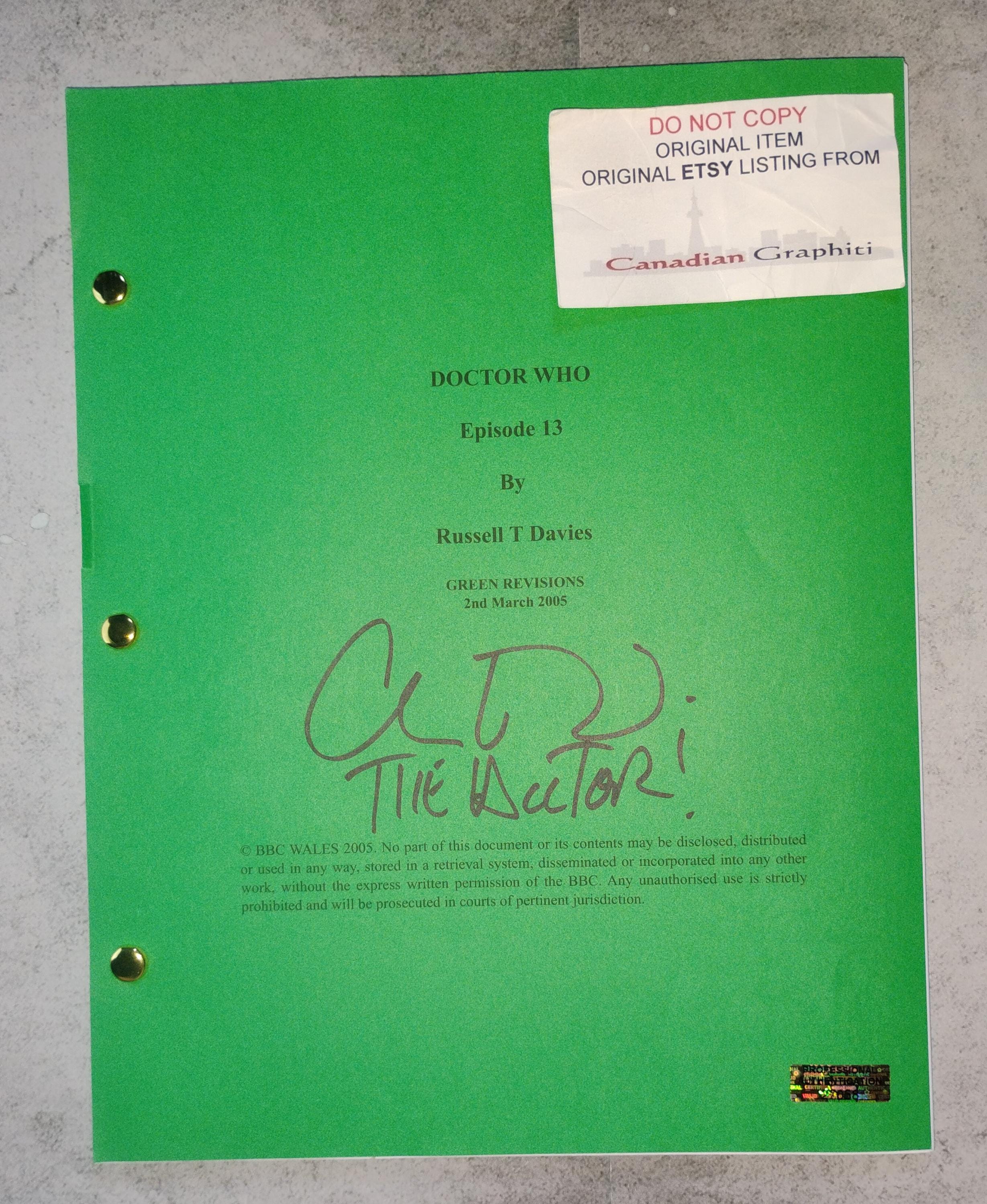 Doctor Who ドクターフー the shooting scripts $_57.JPG?set_id=880000500F