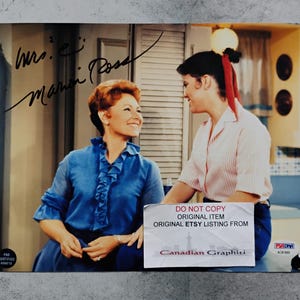 Marion Ross Hand Signed Autograph 8x10 Photo COA + PSA Happy Days