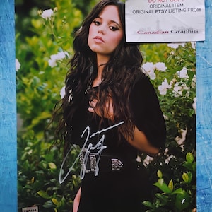 Jenna Ortega Hand Signed Autograph 8x10 Photo COA