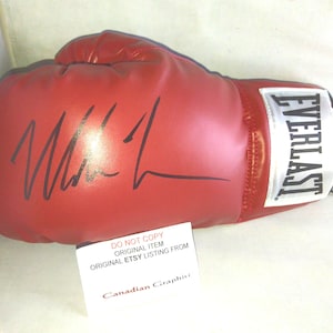 Mike Tyson Hand Signed Autograph Boxing Glove JSA COA