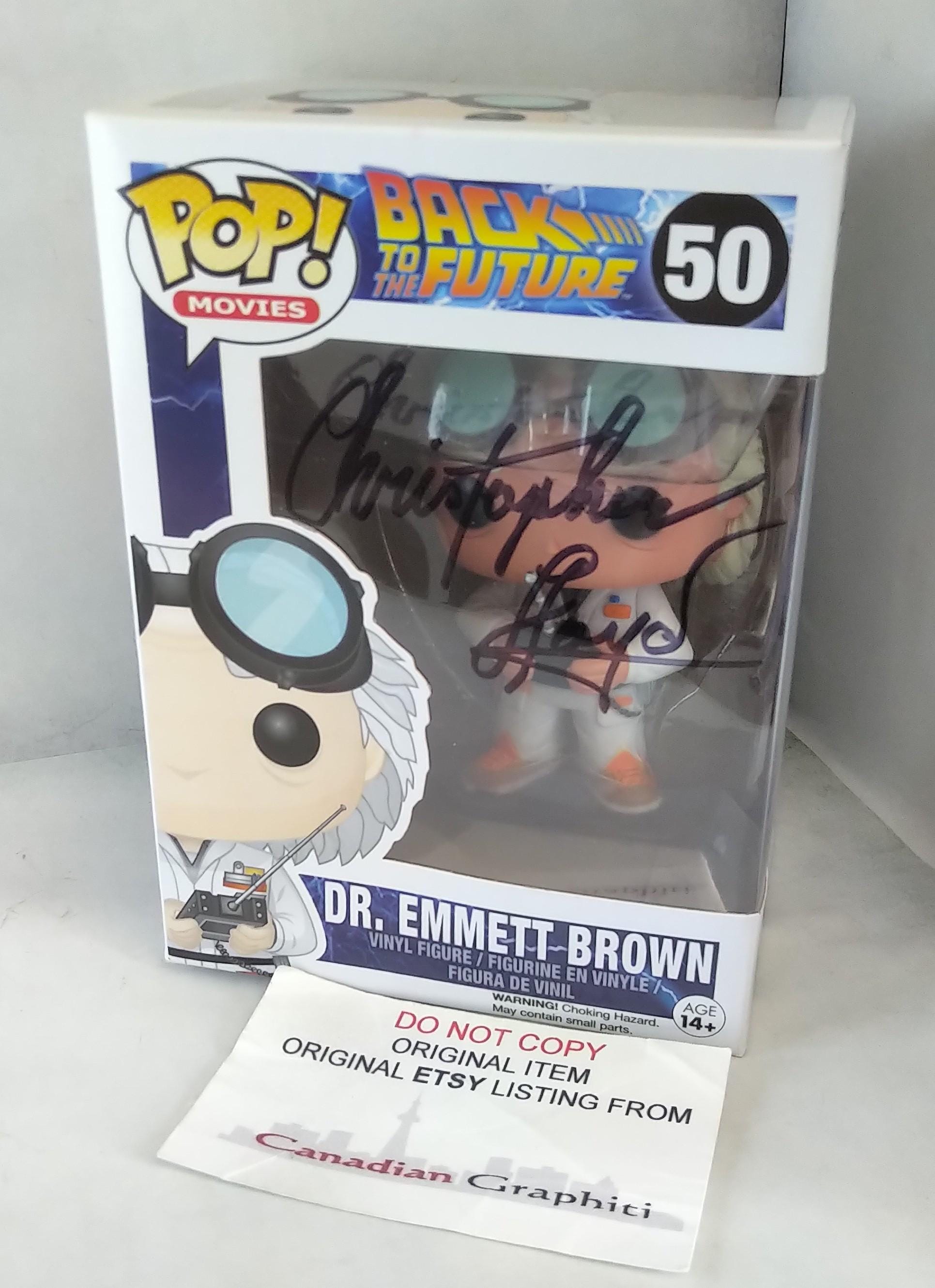 Christopher Lloyd のサイン ロードアイランドコミコンのクリストファー・ロイドのサイン : r