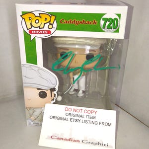 Chevy Chase Hand Signed Autograph Funko Pop COA Caddyshack