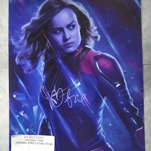 ブリー・ラーソン直筆サイン入り大型写真…Brie Larson ブリー・ラーソン直筆サイン入り大型写真…Brie Larson 洋画