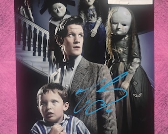Matt Smith Hand Signed Autograph 11x14 Photo COA Doctor Who