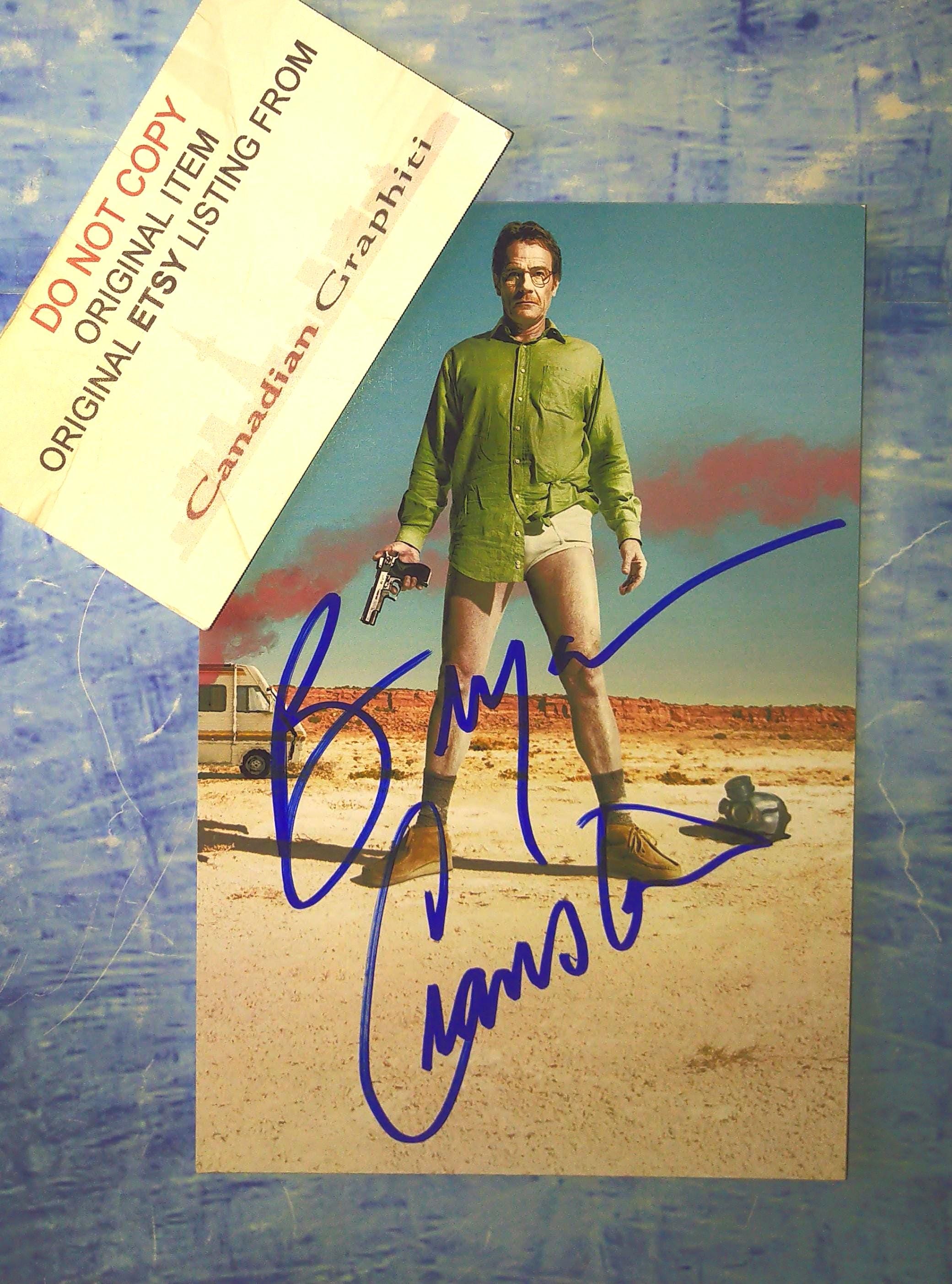 ブライアン・クランストン直筆サイン入り写真 COA - Etsy 日本