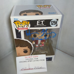 Henry Thomas Hand Signed Autograph ET Elliott Funko Pop COA