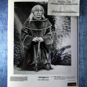 Mel Brooks handgesigneerde handtekening 8 x 10 foto COA