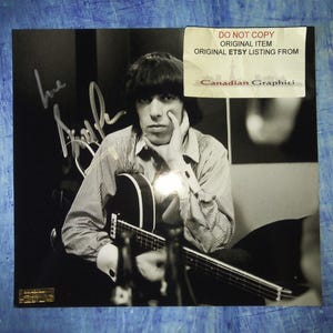Bill Wyman Hand Signed Autograph 8x9 Photo COA
